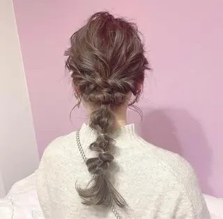 ロング 梅田美容室 山崎海波のヘアスタイル