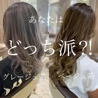 セミロング 縮毛矯正/髪質改善 継続する美髪のヘアスタイル