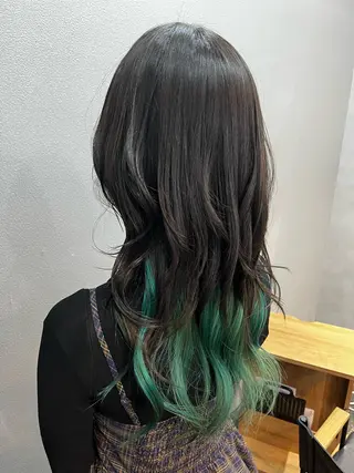 ロング カラー ハイトーン/韓国風/ 艶髪/吉祥寺のヘアスタイル