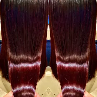 ミディアム カラー ROW銀座所属・史上最高の艶感 『髪質改善』tomのヘアスタイル