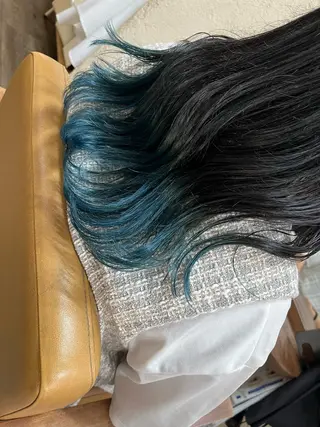 ロング カラー 杉野 まみのヘアスタイル