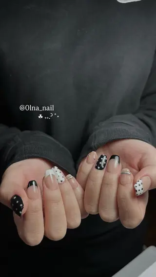 ネイル nanami ☘︎ ݁˖.ᐣ ˚⋆のネイルデザイン