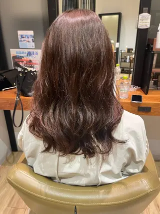 セミロング BUSH水広店所属・瀧尾 祐季のヘアスタイル