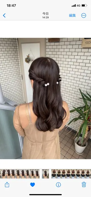 ヘアアレンジ 🌻アラサー女子 指名No1🌻さやかのヘアスタイル