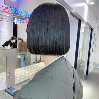 ショート カラー ヘアアレンジ メンズ キッズ ネイル マツエク・マツパ アイブロウ ボブ×柔らかいカラー 🩰misaki𓍼のヘアスタイル