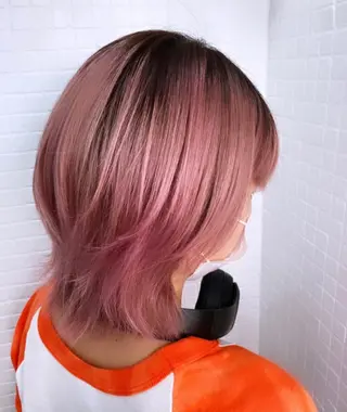 カラー ANKH CROSS 🦋mako🦋のヘアスタイル