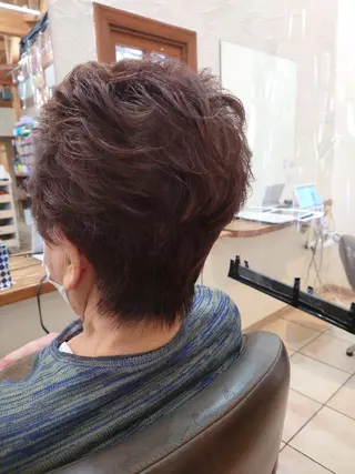 ショート 酸性ストレート/豊橋 市/湖西市/山本あづのヘアスタイル