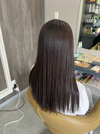 ロング 岩崎 惠子のヘアスタイル