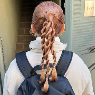 ロング カラー ヘアアレンジ KIHO ｜Bond 三軒茶屋のヘアスタイル