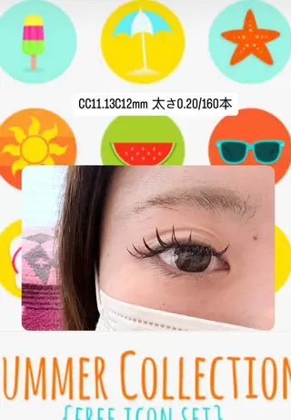 マツエク・マツパ mist AYA 🏝️eyelashのマツエク・マツパデザイン