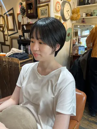 ショート 🌱洒落てるパーマ 🌱ショート/緒方椋のヘアスタイル