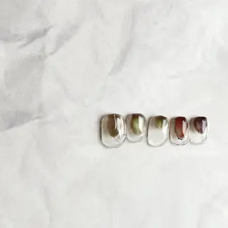 ネイル フリーランス¨̮⃝ ネイリストOKADAのネイルデザイン