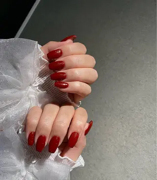 ネイル I-nailロング /ワンホン/キラキラのネイルデザイン