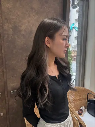 カラー AO所属・Haruka🌺 /ボブ/海外ヘアのヘアスタイル