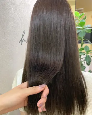 ロング カラー hub hair レイヤー/透明感のヘアスタイル