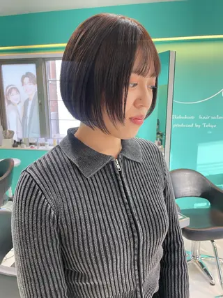 ショート カラー 🫧ショート/ボブ 池袋西口・泡渕✂️のヘアスタイル