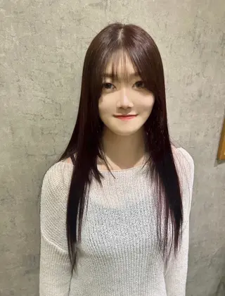 ロング カラー suri-ru hair【スリールヘアー】所属・FURUSAWA AOIのヘアスタイル