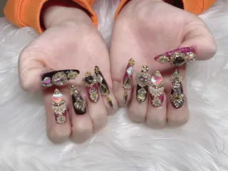 ロング ネイル 《LB》ラブリエ Nail&eyeのマツエク・マツパデザイン