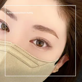 アイブロウ pour voursのマツエク・マツパデザイン