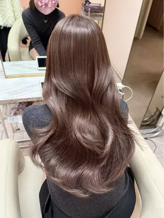 ロング カラー ♡韓国/レイヤー カット/Ayana♡のヘアスタイル
