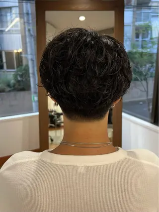 ショート メンズ メンズカット✂️ スキンフェード伊藤陸のヘアスタイル