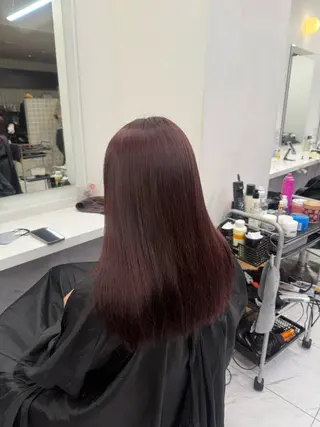 ロング カラー ヘアアレンジ 💗横浜美容室 💗HARUNAのヘアスタイル