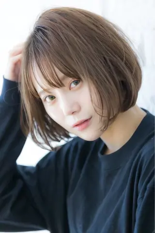 ショート フクゾエ ユカリのヘアスタイル