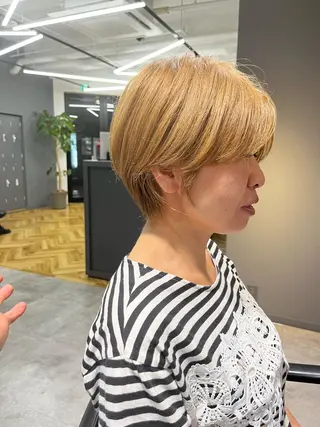 ショート GIEN 末吉 海斗のヘアスタイル