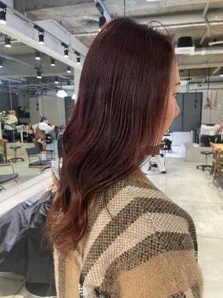 ロング カラー ユウナ🎀レイヤー/ 暖色カラーのヘアスタイル