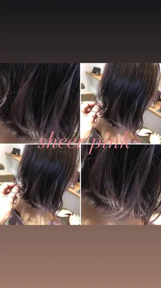 ミディアム カラー 《髪質改善✖️オリー ブ🧸》小嶋拓也のヘアスタイル