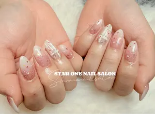 ネイル 星 あみのネイルデザイン