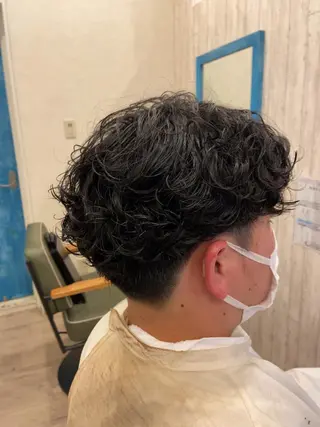 パーマ メンズ hair relaxation DROP鶴見店所属・川島 優希のヘアスタイル