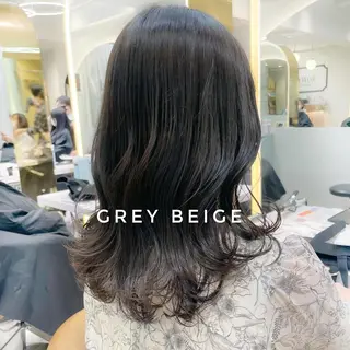 ミディアム 産休中2026.4月 復帰予定/野崎華代のヘアスタイル