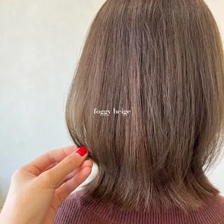 ミディアム カラー 🤍オオカワ レイナ🤍のヘアスタイル