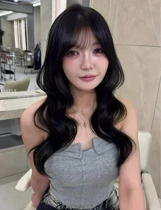 れもん 名駅/韓国レイヤーのヘアスタイル