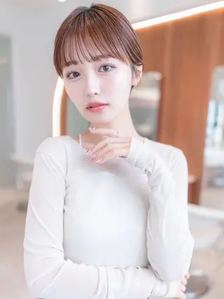 ショート 渋谷ボブ/レイヤー ボブ田中航平のヘアスタイル