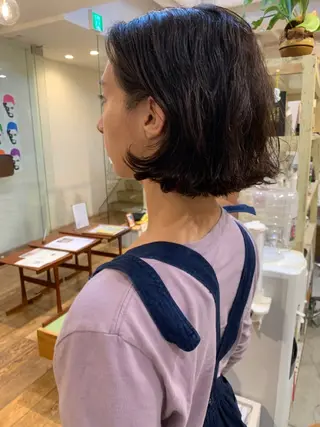 ミディアム パーマ 【takk】 ナカヤママサヨシのヘアスタイル