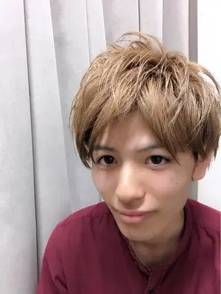 ショート カラー メンズ mai /Lita中央橋のヘアスタイル