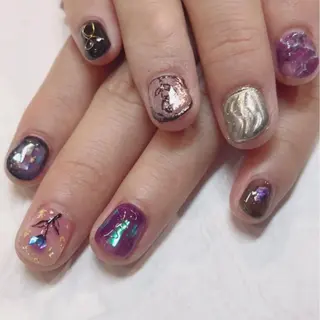 ネイル 🎀1/28ご予約 ◎ 本田 知美🎀のネイルデザイン