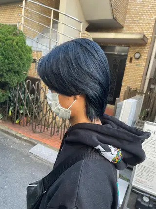 カラー メンズ 韓国ヘア🫧艶カラー 🫧髪質改善/オオヤのヘアスタイル