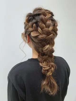 ロング カラー ヘアアレンジ レイヤーカット/艶髪 🎀笠原 優花🎀のヘアスタイル