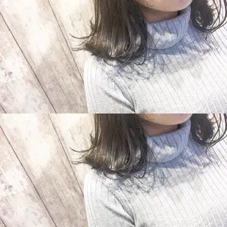 セミロング カラー ヘアアレンジ boutique misakiのヘアスタイル