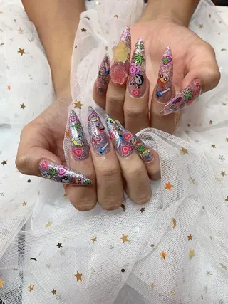 ネイル ゆず秋葉原 Vickyのネイルデザイン