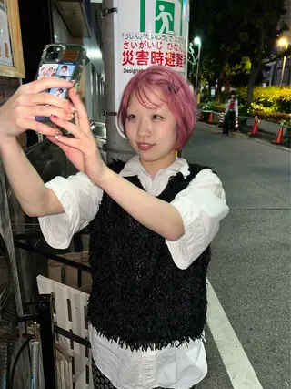 ショート 室屋 鈴音のヘアスタイル