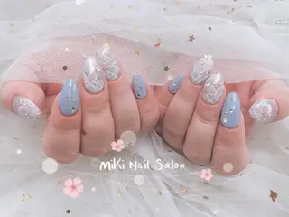 ネイル MiKi Nai池袋 長さだし得意のネイルデザイン