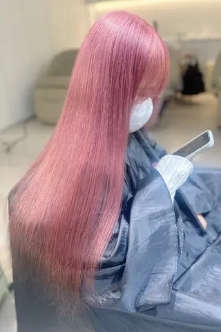 ロング カラー 梅田ハイトーン 🥣chiakiのヘアスタイル