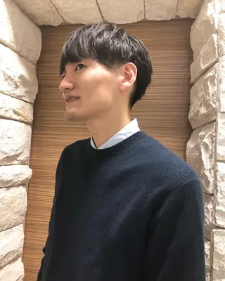 ヘアアレンジ メンズ ainico+所属・メンズ特化✂️栗原 侑也のヘアスタイル
