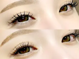 マツエク・マツパ 田中joieange 心斎橋店のマツエク・マツパデザイン