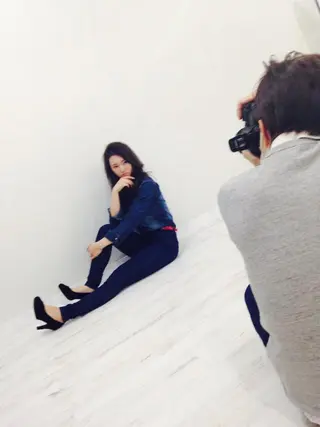 セミロング カラー NICORA.   hair+eye所属・吉河 克則のヘアスタイル