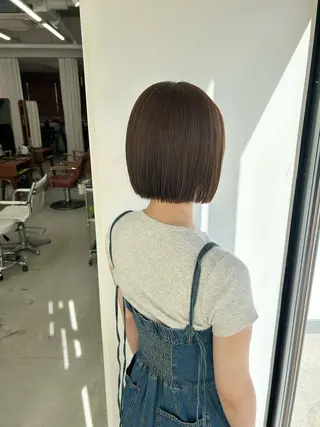 ショート カラー 藤原 あかりのヘアスタイル